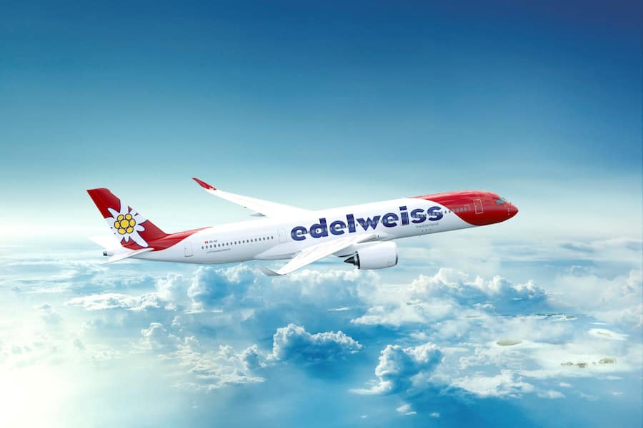 Mehr Kapazitäten am Mittelmeer: Edelweiss setzt für die Herbstferien vermehrt dem deutlich grösseren Airbus A350 ein.
