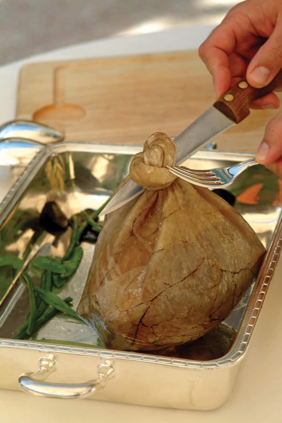 Poularde en Vessie 1