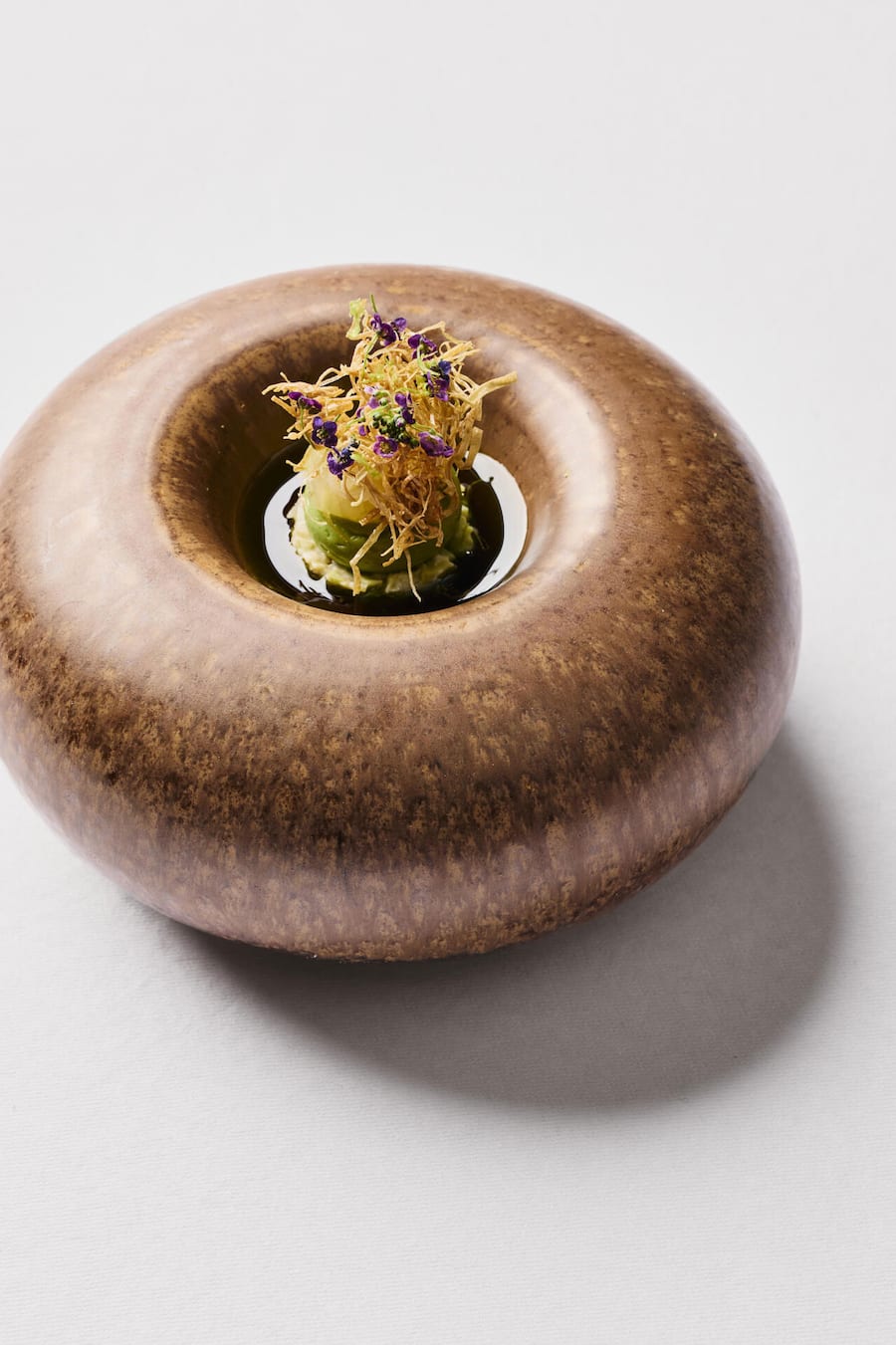 Amuse: Edamame, Sushi Ingwer, Ponzu, Kombu Algen Restaurant Maihöfli, Gerichte Robert Steuri, Luzern, LU