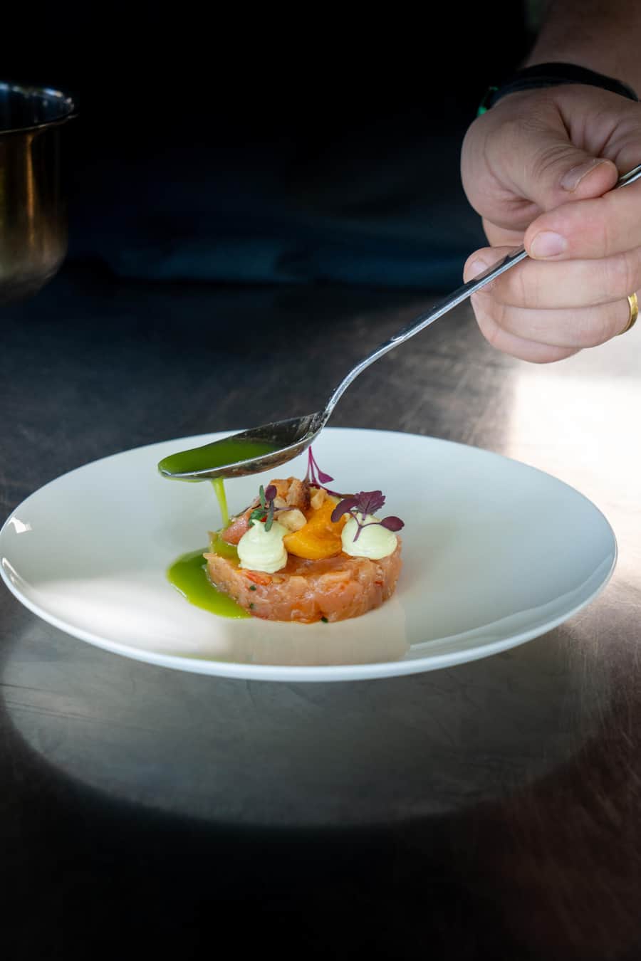 S.Zimmer Swiss Lachs Tartar Casino BE FoodX