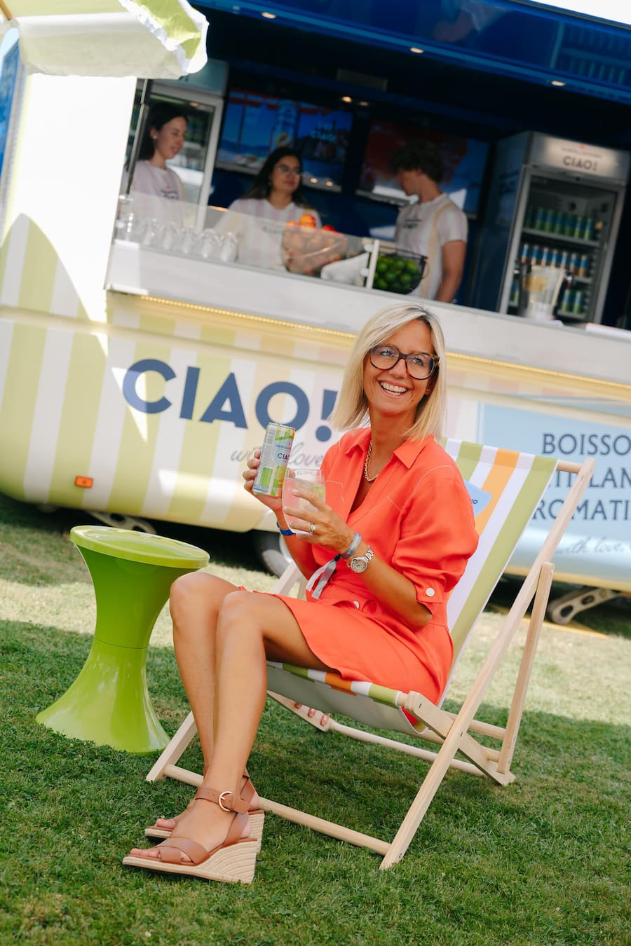 Sabrina Hugues, Brand Manager Nestlé Waters - San Pellegrino CIAO Wasser.