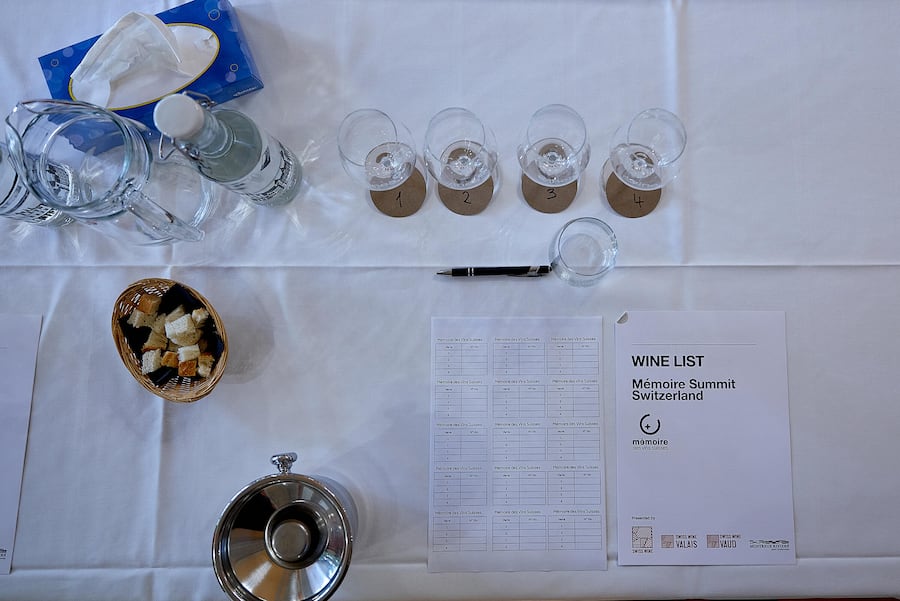 Sierre, le 27 août 2026, Wine Summit, La mémoire des vins Suisses, ici avec Catherine Cruchon, du domaine Henri Cruchon, co-présidente des mémoires © sedrik nemeth