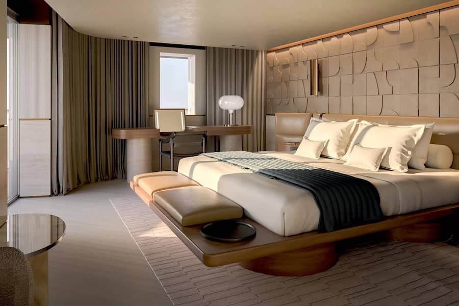 Owner's Residence: Suiten, Penthouse und Residenzen! Die schönste designte Patricia Urquiola, die alle «Igniv»-Restaurants von Andreas Caminada entworfen hat.