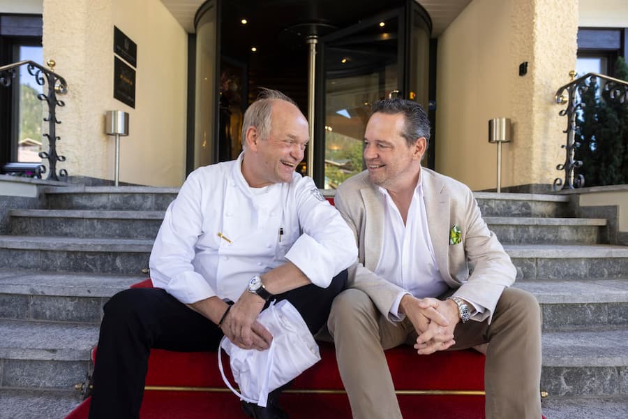 Franz W. Faeh, Chef Palace Gstaad