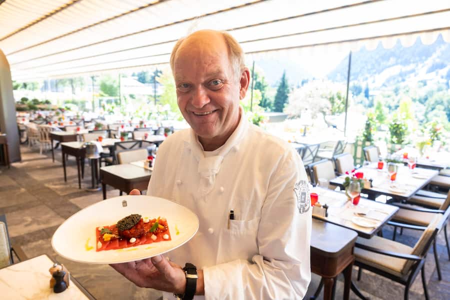Franz W. Faeh, Chef Palace Gstaad