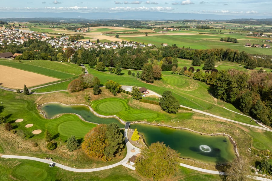 GMC - 21. Septmeber ASGI Golfclub Blumisberg Drohne Aufnahme