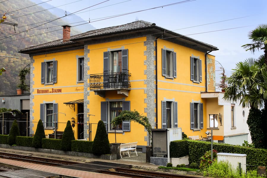 Topadresse im Tessin: Risorante della Stazione Intragna. Metzgete ist angesagt.