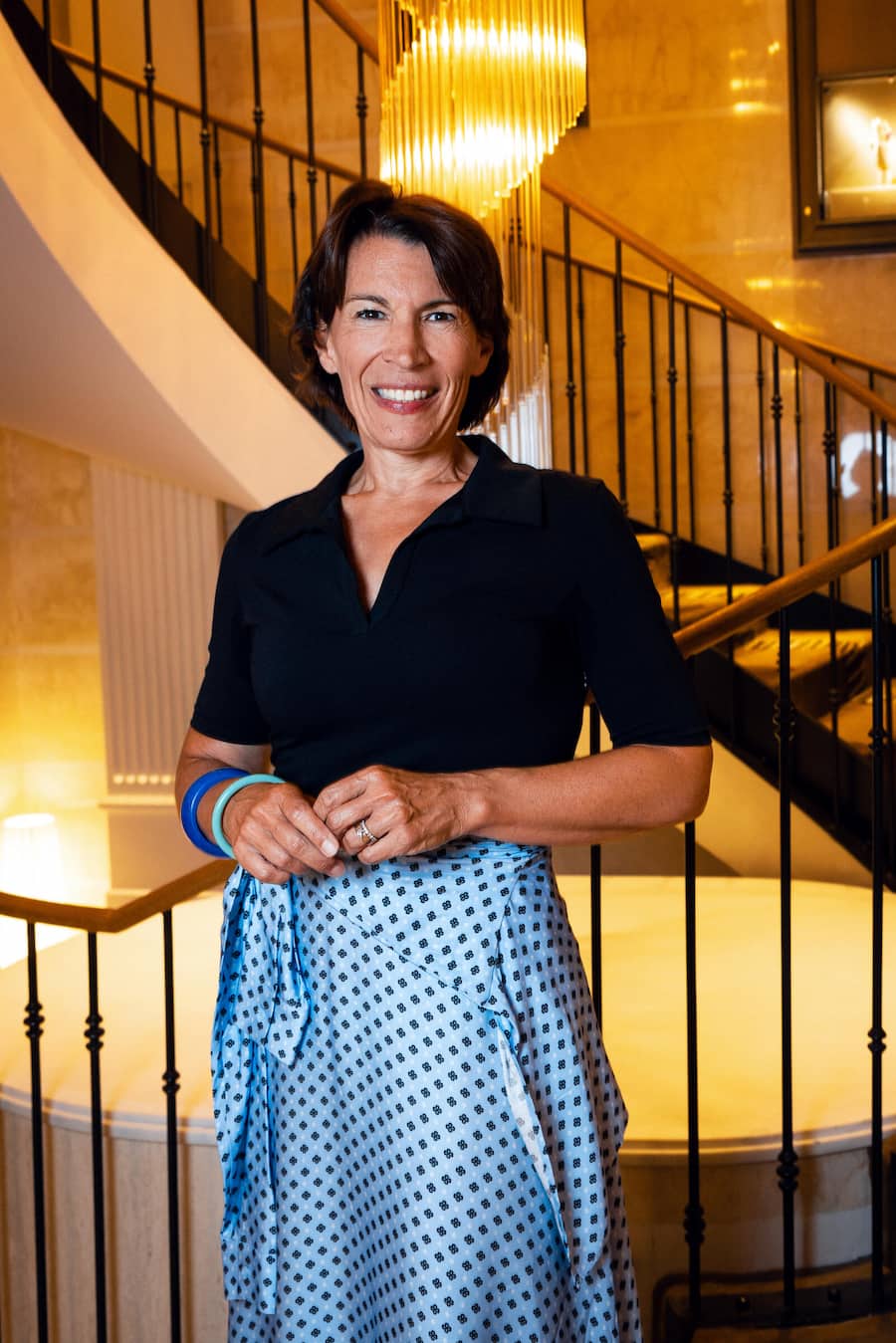 Sie ehrte die «Talents»: Nathalie Seiler-Hayez, die Chefin der Swiss Deluxe Hotels.