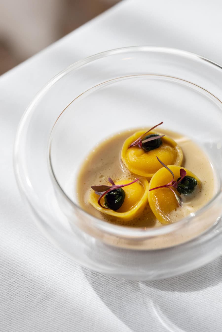 Nach der Feier: Ravioli (und Risotto) aus der berühmten «Orsini»-Küche.
