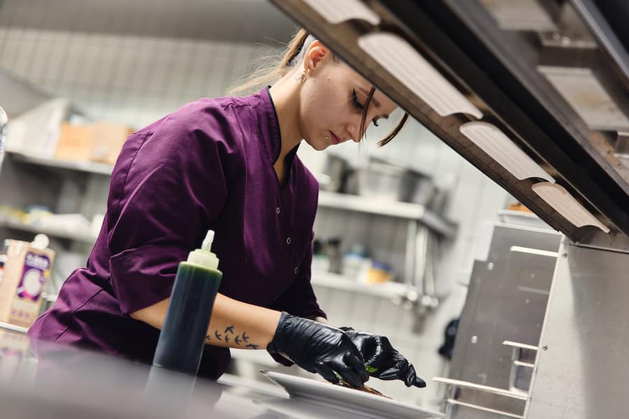 Küchenchefin Aneta Ingrassia
