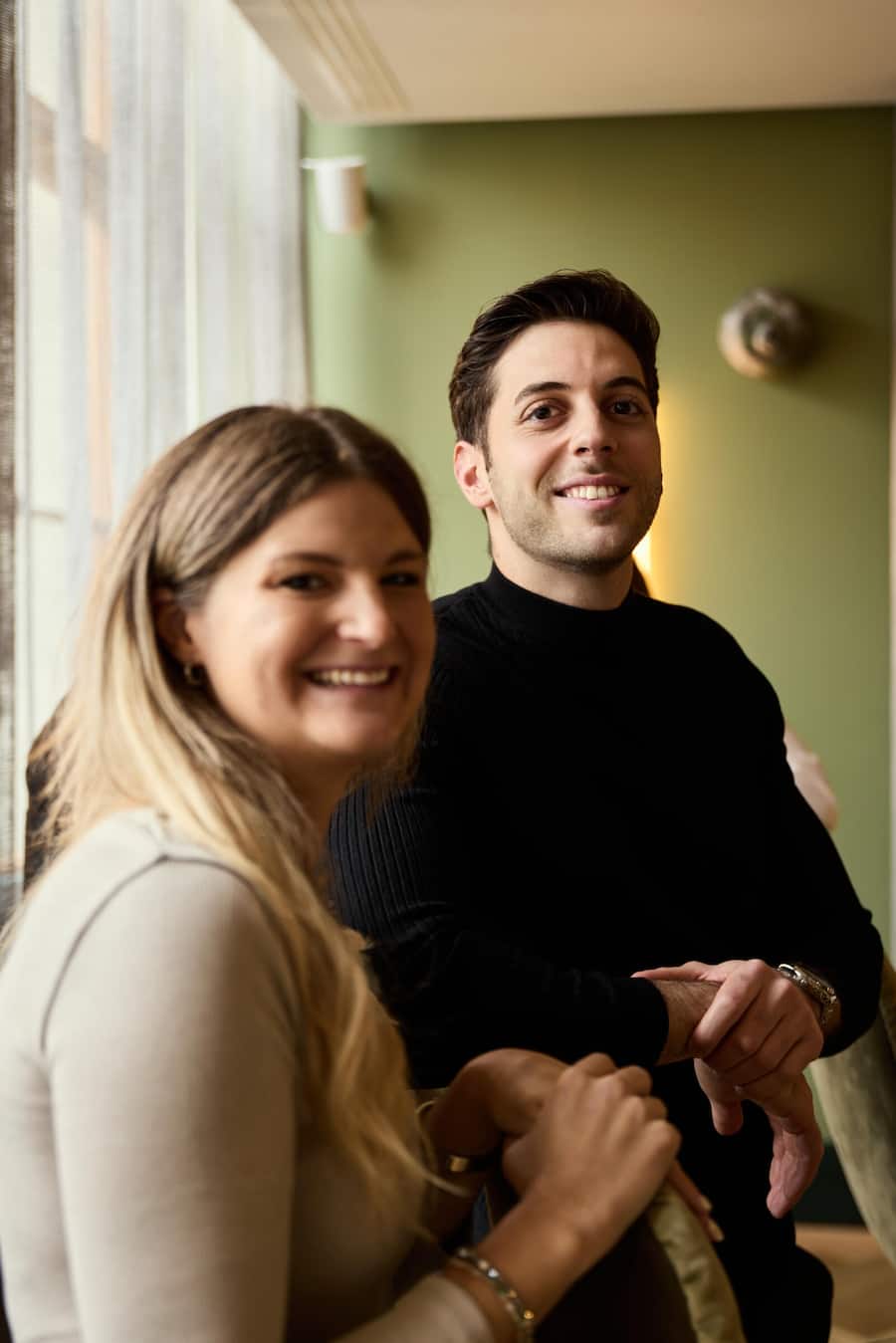 Arbeiten beide in Zürcher Tophotels: Katharina Sarrot & Matteo Cino.