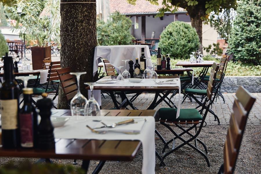 Cantinetta Bindella Solothurn Garten