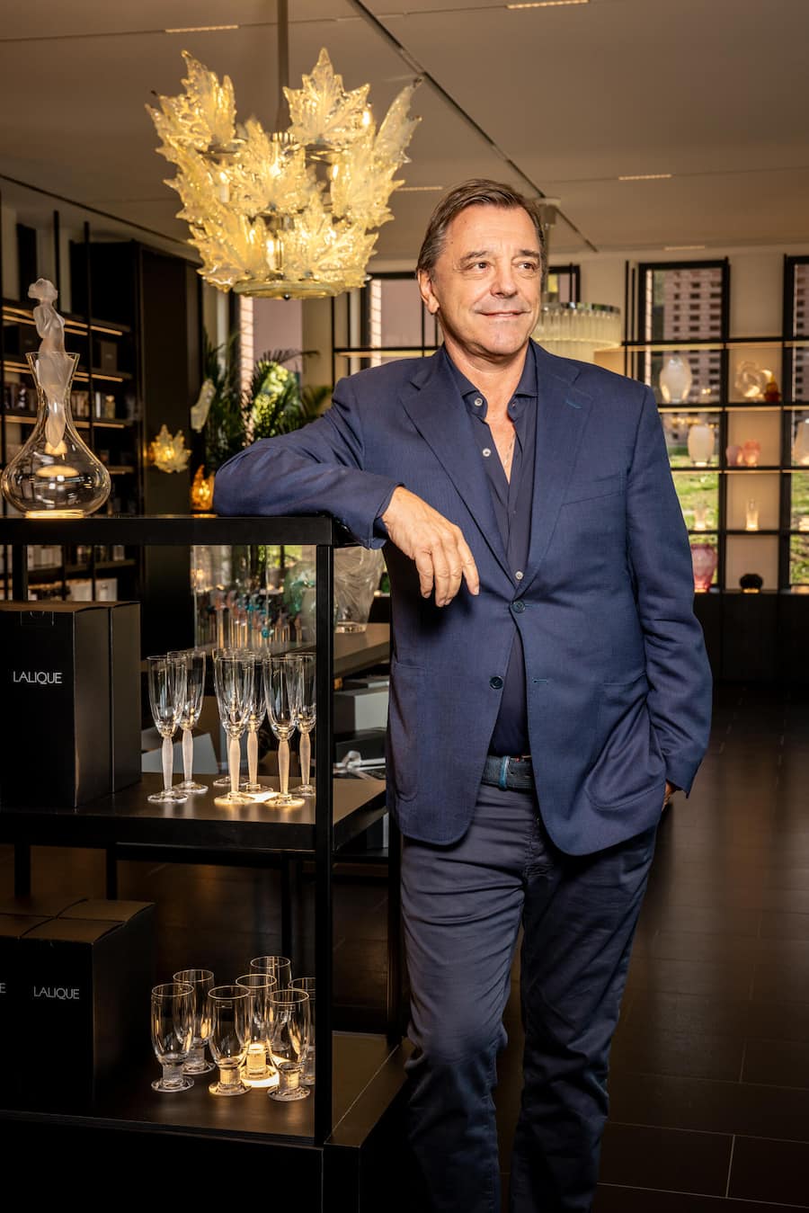 Silvio Denz und Mario.Botta. Aufgenommen am 6.10.2023 ©David Birri