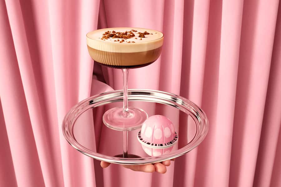 Hazelnut Brownie Drink von der Vertuo Maschine