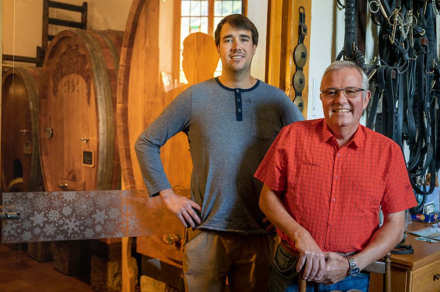 Jean-Francois und Benjamin Chevalley, Domaine de la Chenalettaz, En Dézaley.