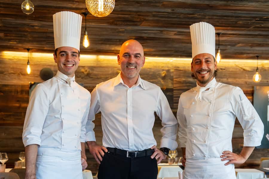João Coelho, Paulo Ribeiro und Daniele Angelosanto