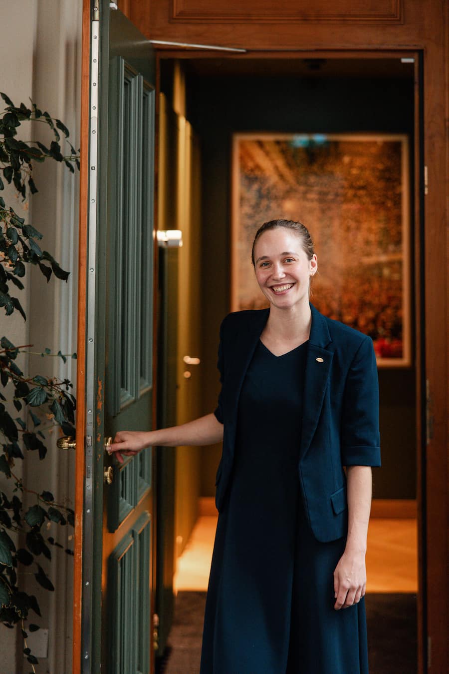 Fachkundig, herzlich: Valerie Melcher sorgt für den perfekten Service.