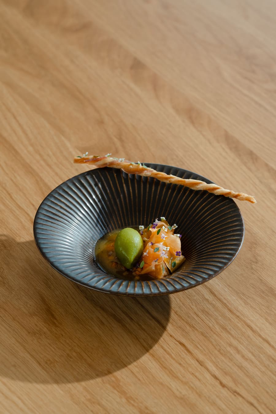 Melonenvariation mit Oxalissorbet - Gilles Varone Saviese - September 2026 - Copyright Olivia Pulver