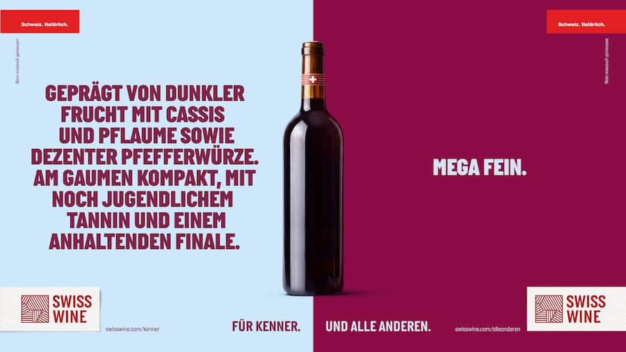 Swiss Wine Kampagne