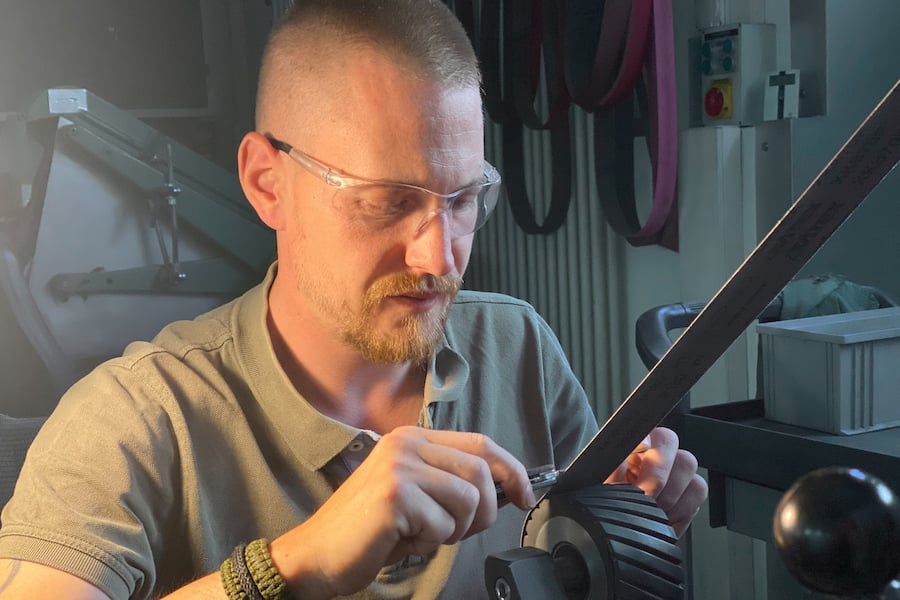 Messerschmied Tim Müller