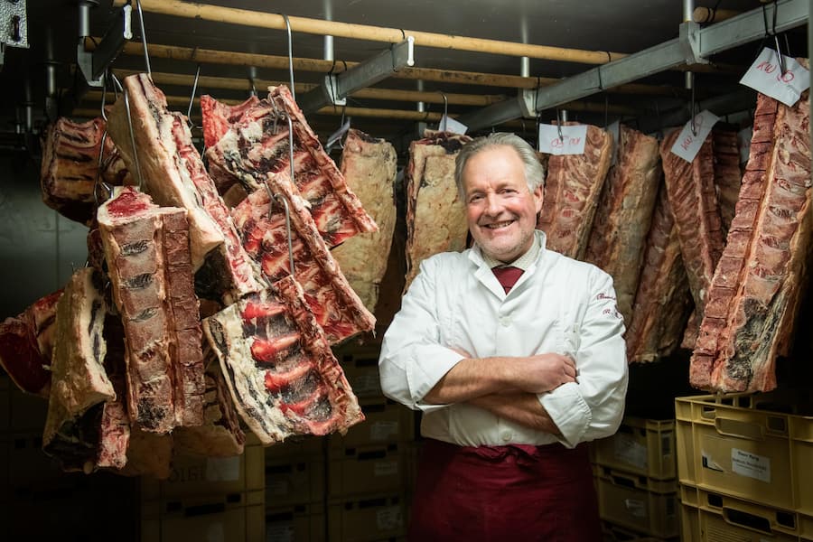 Metzger Bratschi Ersatzfoto zur Story Starchefs Heiko Nieder Gstaad (Besuch bei Marcus G. Lindner) 2021