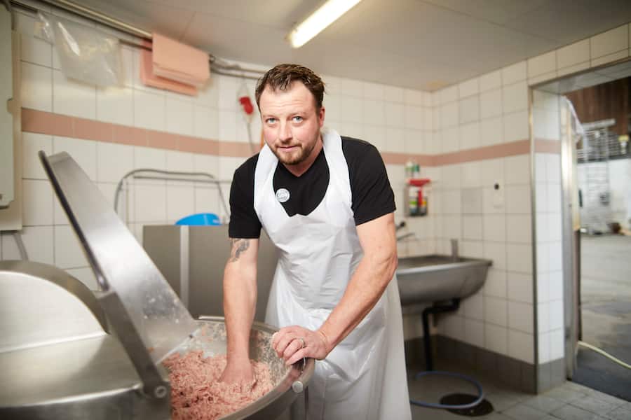 Metzger Christian Lussi, Hofmetzg Lussi, Oberdorf - Stans, 03.11.2020, Foto Lucia Hunziker