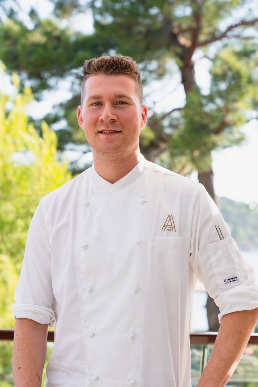 Michael Gollenz, Chefkoch Alfred Keller Restaurant - Boutique Hotel Alhambra - Pressereise Insel Mali Losinj, Kroatien - 5. bis 8. August 2021 - Copyright Olivia Pulver