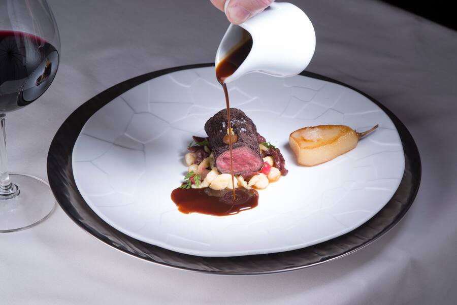 Menu Nespresso de Michel Roth à l'Hotel president Wilson