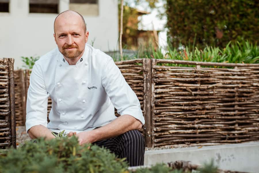 Marko Prüstel, Küchenchef - Nespresso Gourmetweeks im Restaurant Taggenberg, Winterthur - Marko Prüstel, Chefkoch & Margriet Schnaibel, Inhaberin - Donnerstag, 25.10.2018 - Copyright Olivia Pulver