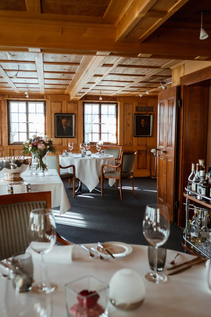 Noémie Bernard, Küchenchefin - Giorgio, Koch und Vater von Noémi - Anita Bernard, Gastgeberin - Restaurant Sternen - Dorfstrasse 1 in Walchwil - Montag, 18.2.2019 - Copyright Olivia Pulver