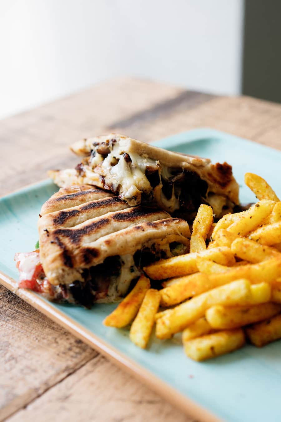 Club Gyros im griechischen Restaurant «Oh my greek» bei der Haltestelle Kalkbreite in Zürich