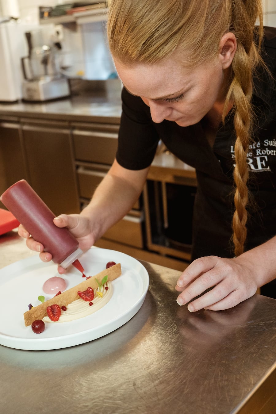 Marie Robert Cafe Suisse Bex Köchin des Jahres