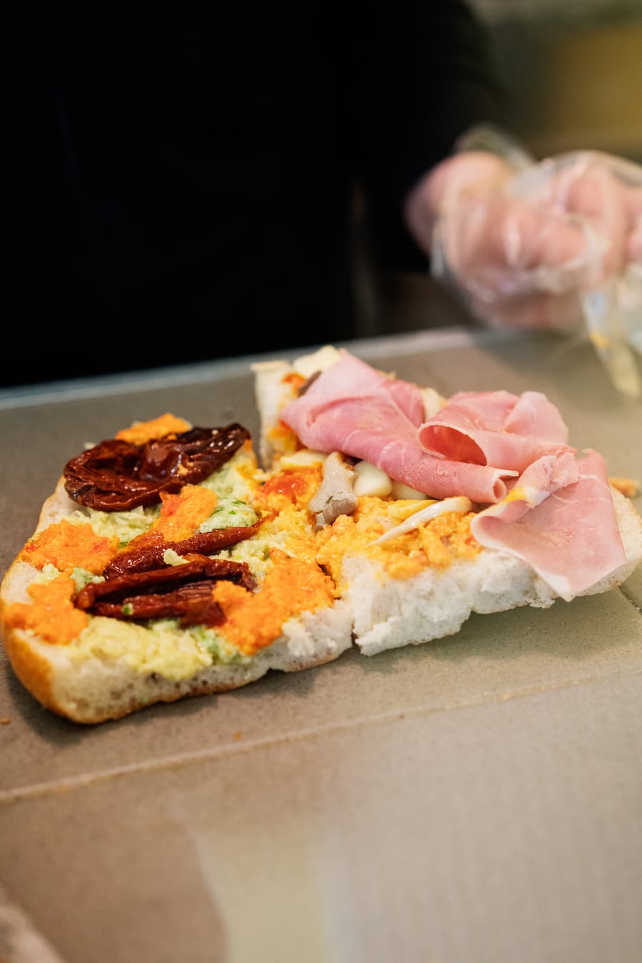 Panini in der Paninoteca Claudia Morgillo an der Gasometerstrasse in Zürich