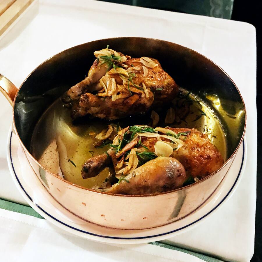 Mistkratzerli in der Kronenhalle in Zürich