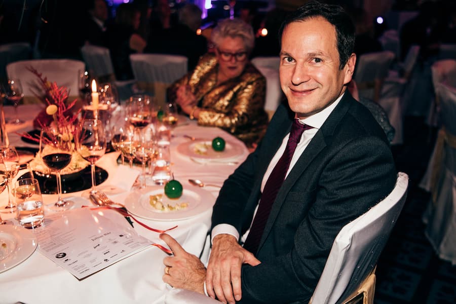 Impressionen des Great BMW Gourmet Finale am St. Moritz Gourmet Festival 2019 in St. Moritz, am 19. Januar 2019. Auf dem Bild zu sehen ist BMW Schweiz CEO Paul de Courtois. (PPR/Witwinkel/David Hubacher)