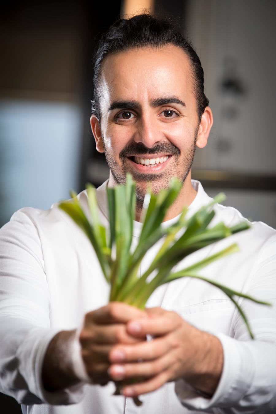 Franck Pelux,nouveau chef de "la Table au Lausanne Palace.