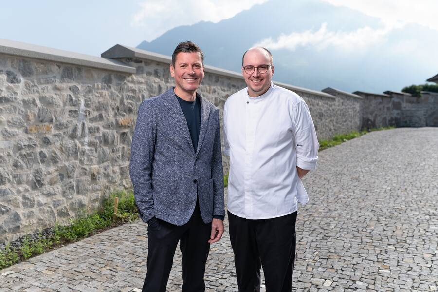 Peter Durrer und Chef David Zurfluh