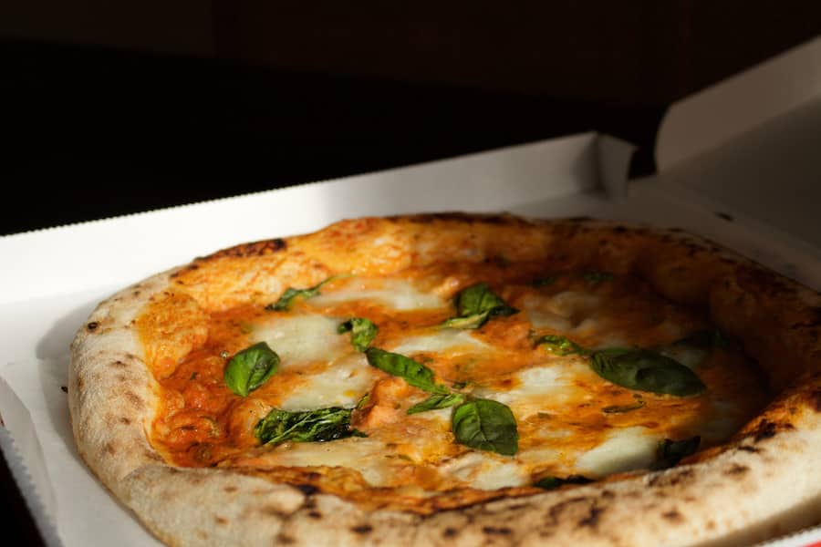 Via DM bestellen und direkt zu dir geliefert: Pizza Margherita von The.notorious801, Pizza Margherita, 20. März 2021, The.notorious801, Basel, Copyright: Sydney Karolewski