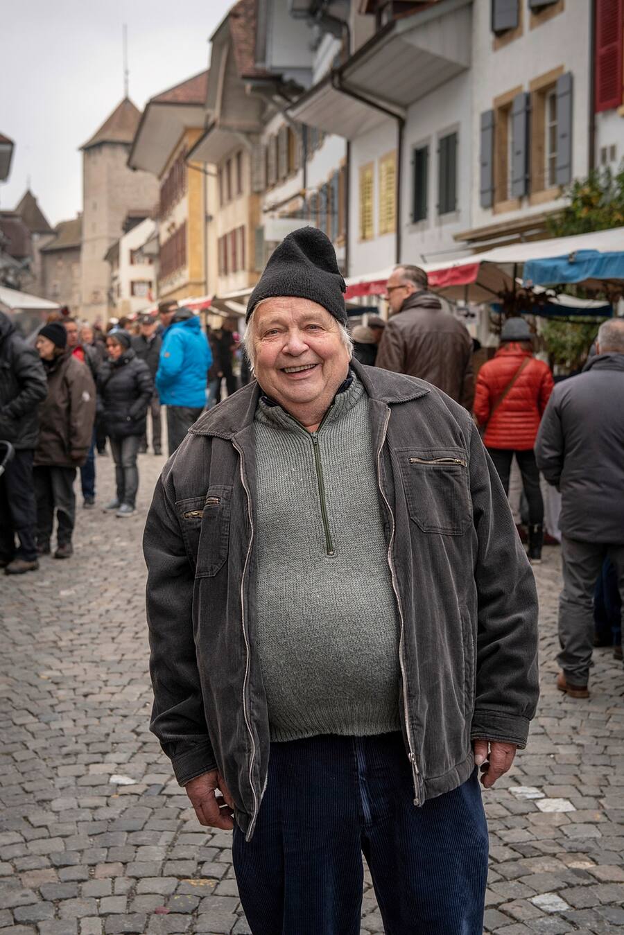 Schweizer Landliebe, BettyBossi, Rezepte Niedergaren Das kulinarische Murten. Trüffelmarkt in Murten mit diversen Köchen.