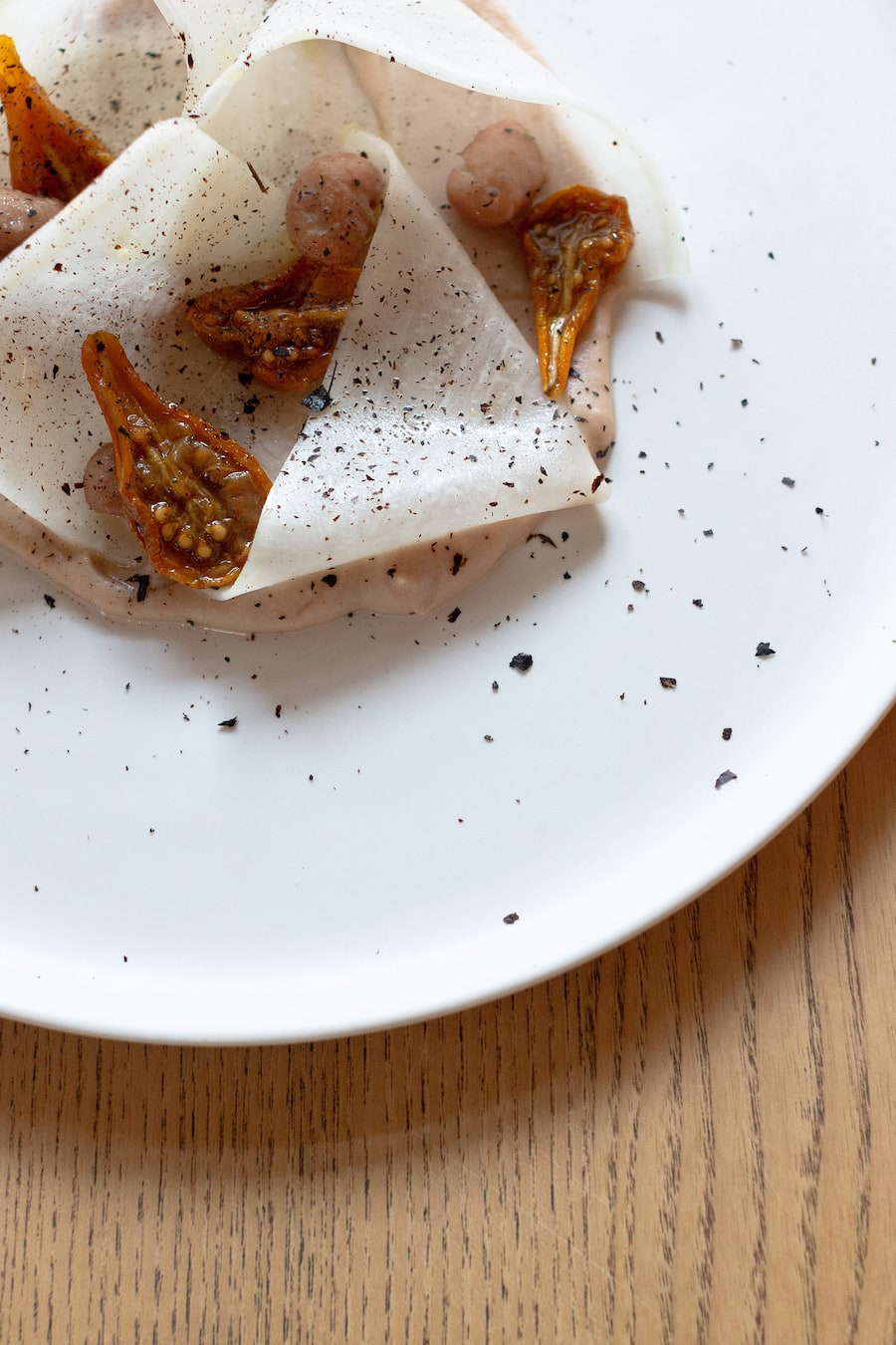 Püree aus geräucherten Bohnen