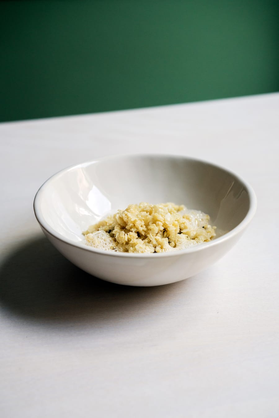 Onsen-Ei mit Blumenkohl-Couscous im Restaurant Jakob Rapperswil