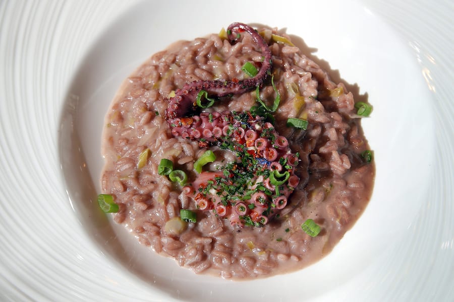 LUGANO, 17.07.2019 - Risotto, Ristorante Ciani, Lugano. copyright by www.steineggerpix.com / photo by remy steinegger