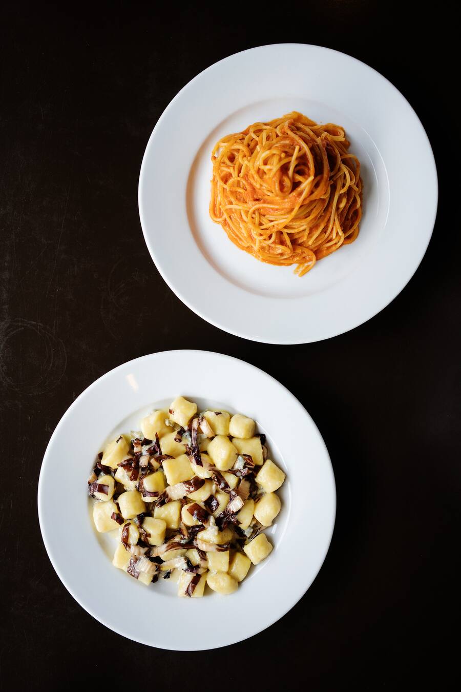 Spaghetti all’amatriciana im Ristorante Italia in Zürich