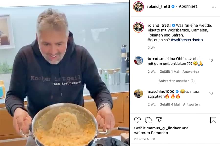 Roland Trettl Instagram