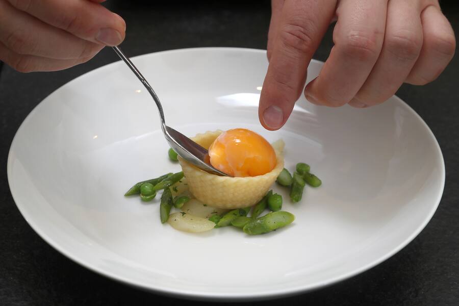 Pasta von Barilla, die Eigelb-Kreation Mattias Roock