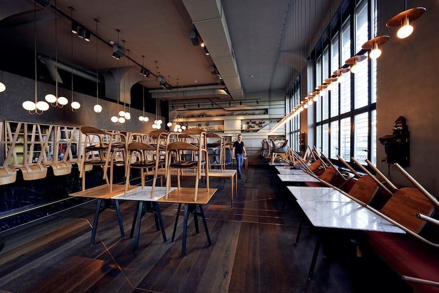 Rudi Bindella, Restaurant Piu, Sihlpost, Stillstand wegen Corona