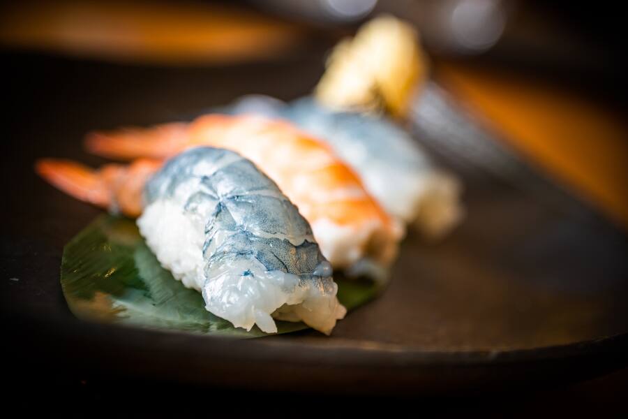 Sala of Tokyo 2021 Nigiri Swiss Shrimps