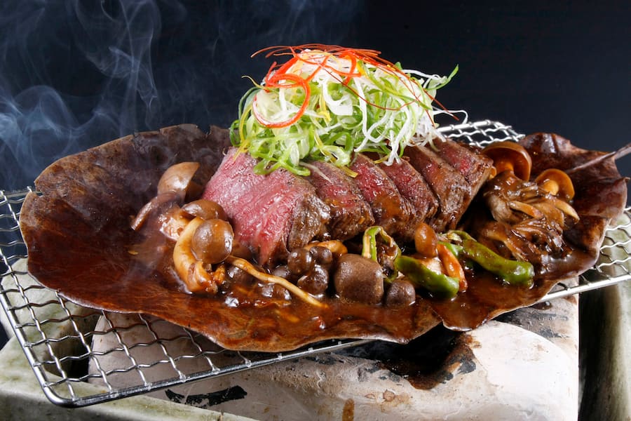 Slow Cooked Kobe Beef, Hoba Miso & Mushromms.jpg