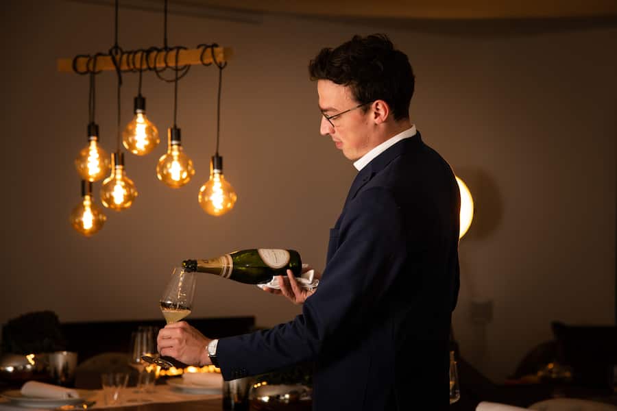 Sommelier Lukas Kroesen