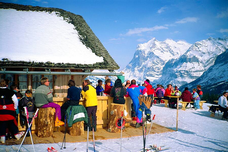 Adelboden Wengen Weltcup Restaurant